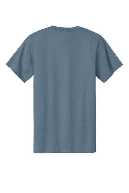 Custom Embroidered Port & Co Clothing in Stonewashed Blue