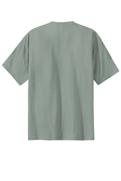 Custom Embroidered Port & Co Clothing in Stonewashed Green