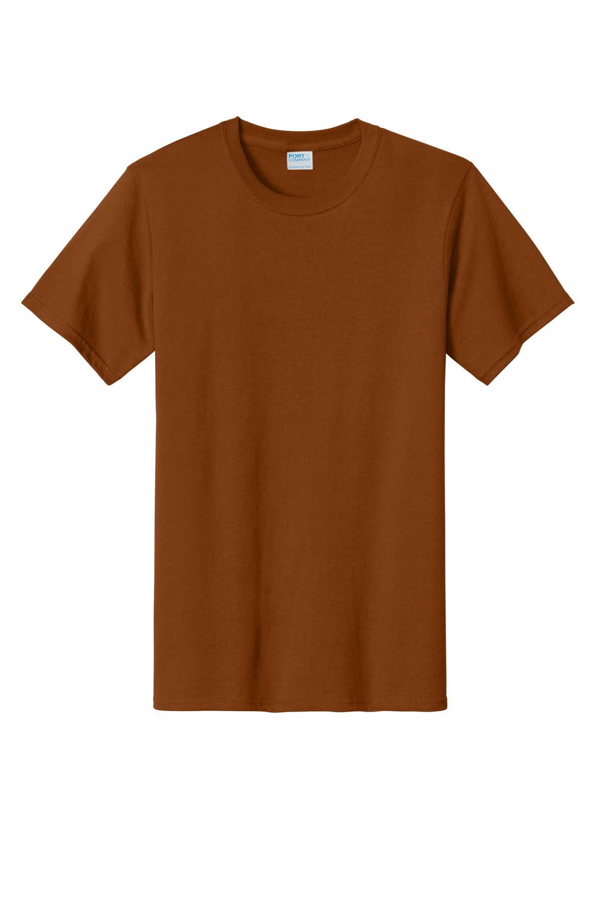 Custom Embroidered Port & Co Clothing in Texas Orange