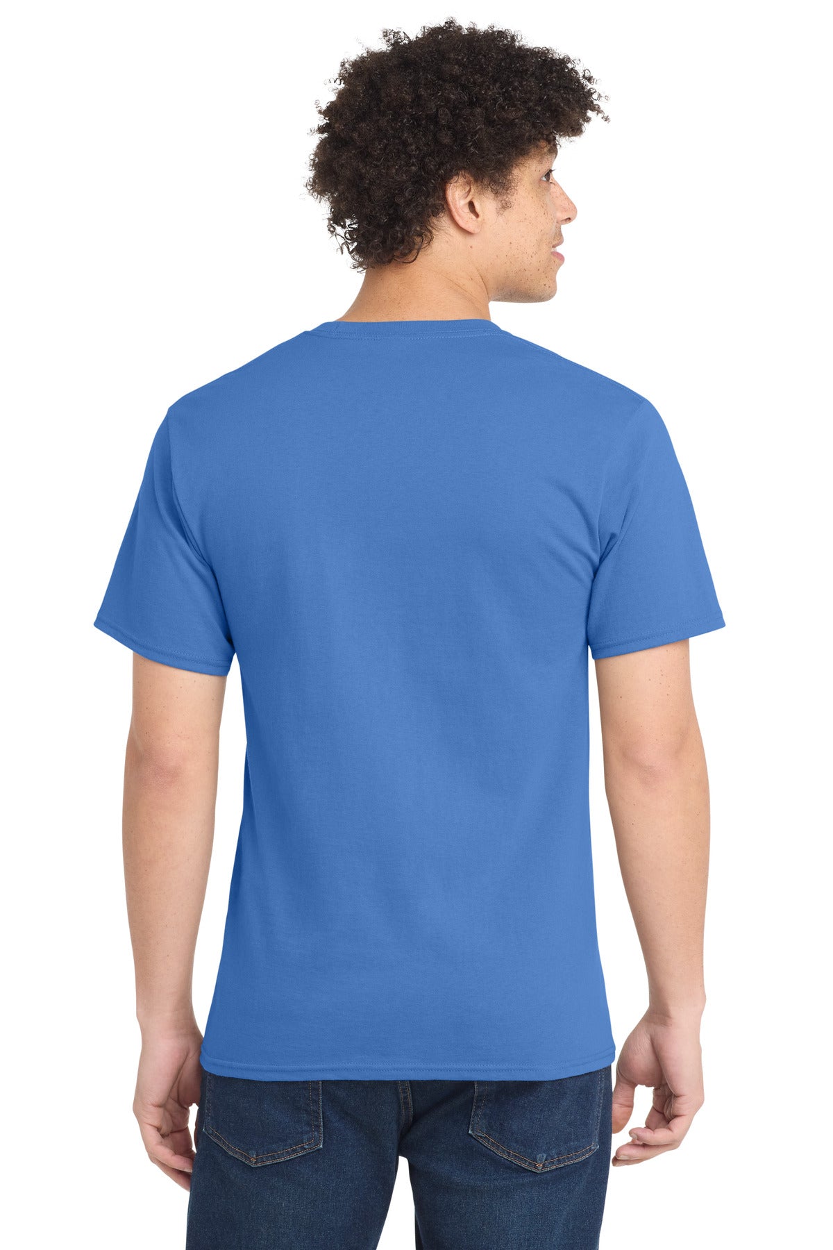 Custom Embroidered Port & Co Clothing in Ultramarine Blue
