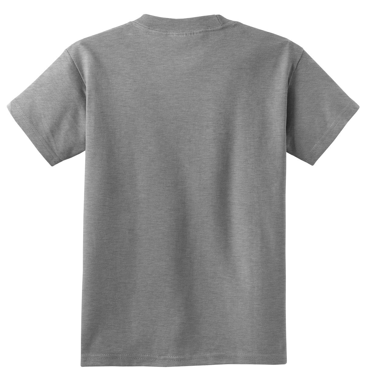 Port & Company Youth Essential Tee. PC61Y Athletic Heather