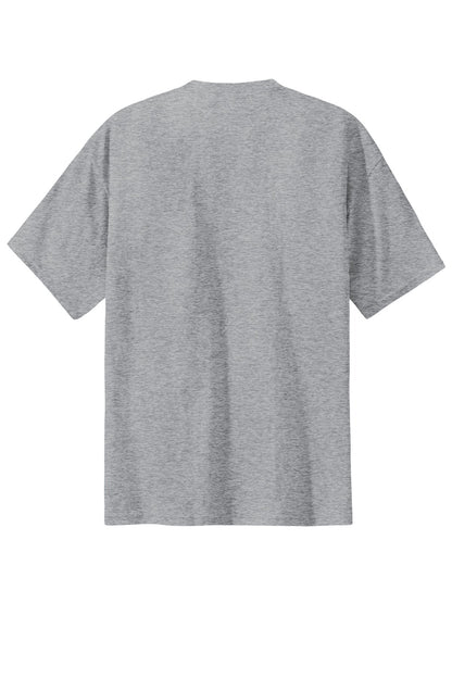 Custom Embroidered Port & Co T-Shirts  in Athletic Heather