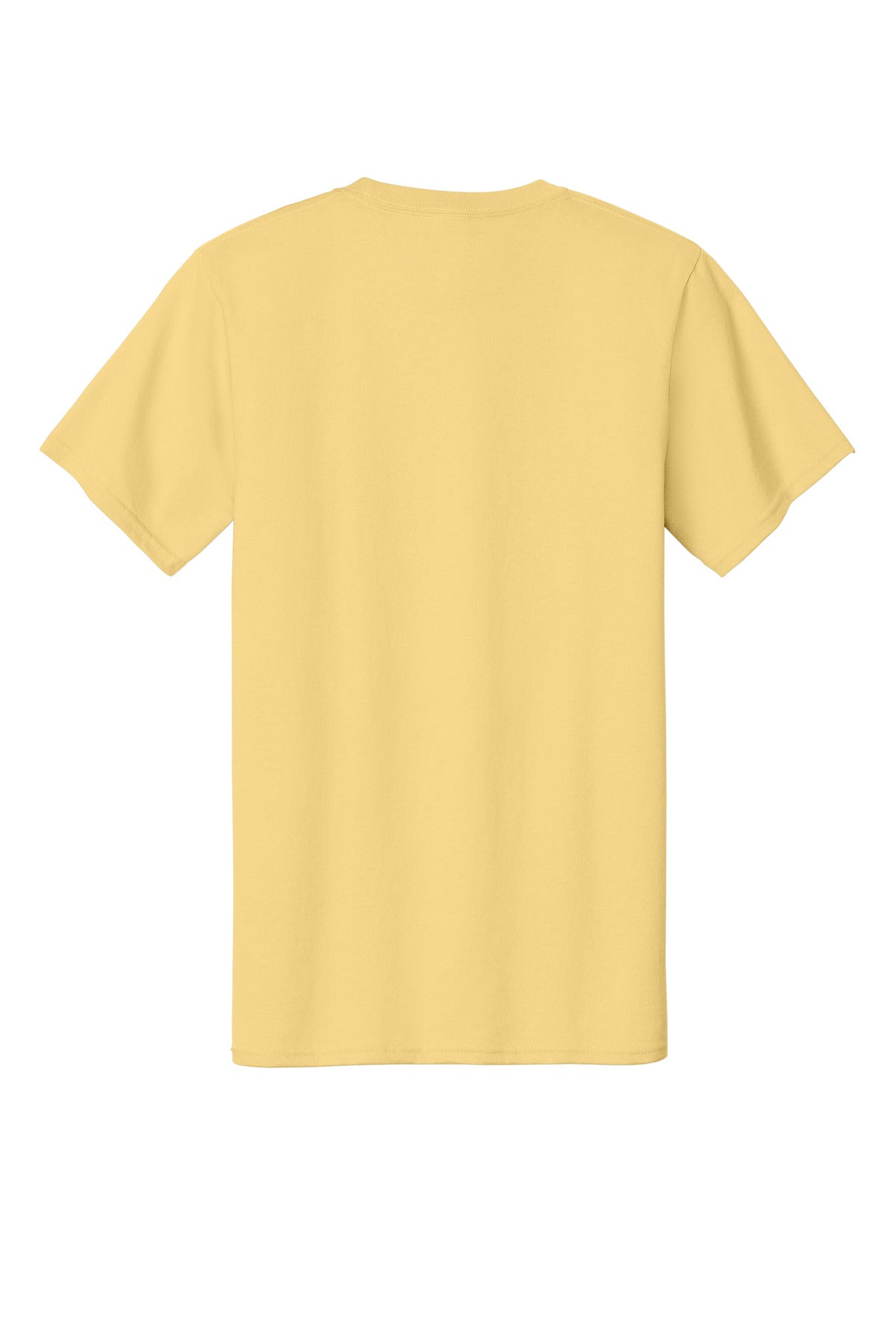 Custom Embroidered Port & Co T-Shirts  in Daffodil Yellow