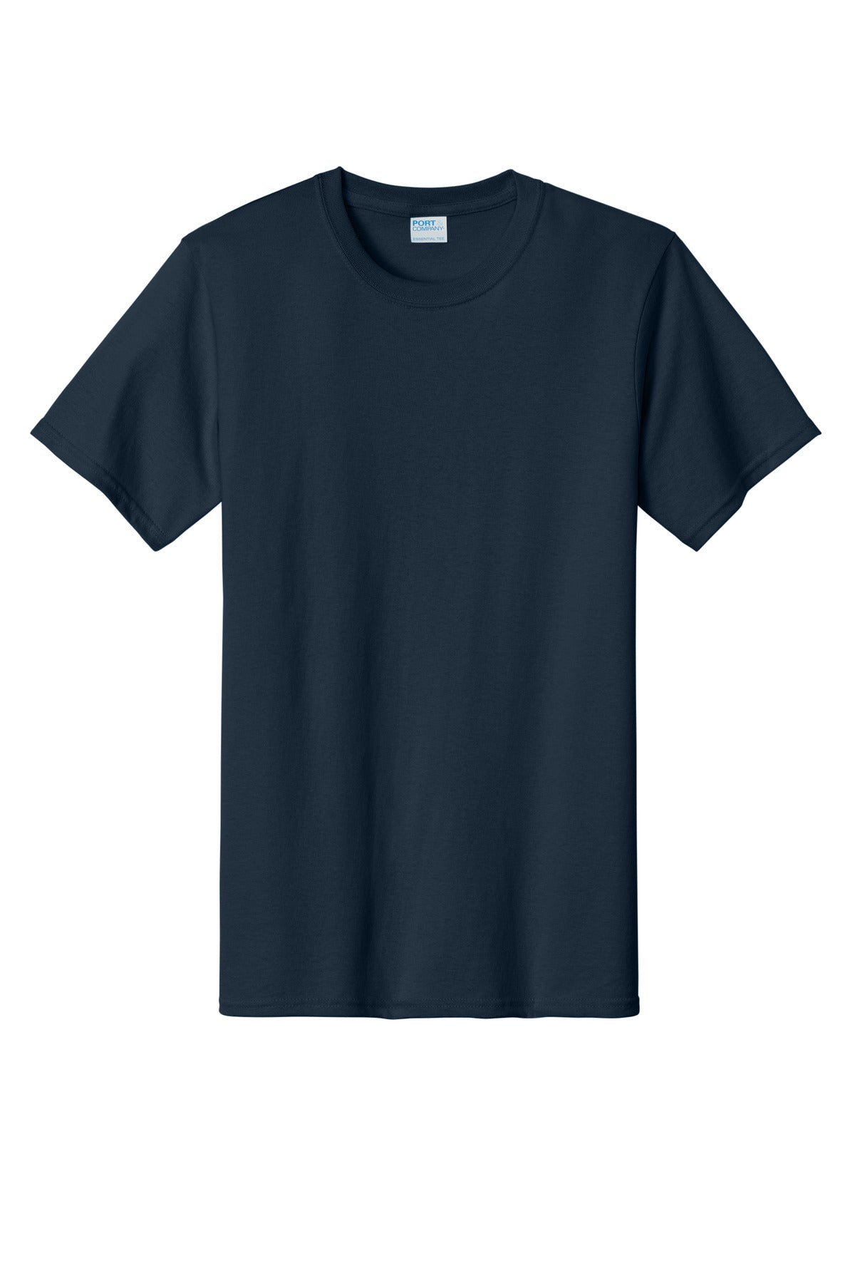 Custom Embroidered Port & Co T-Shirts  in Deep Navy