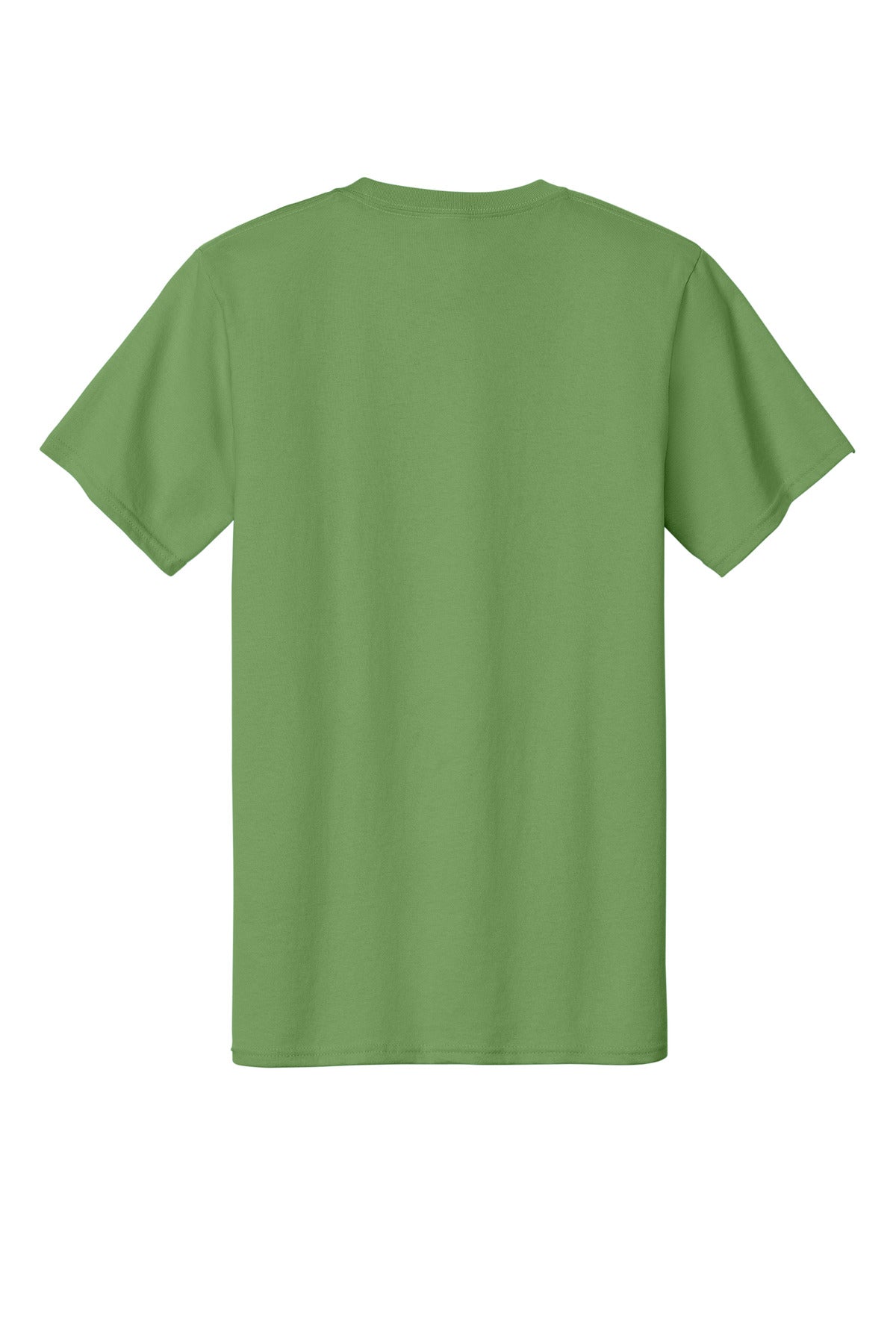 Custom Embroidered Port & Co T-Shirts  in Dill Green