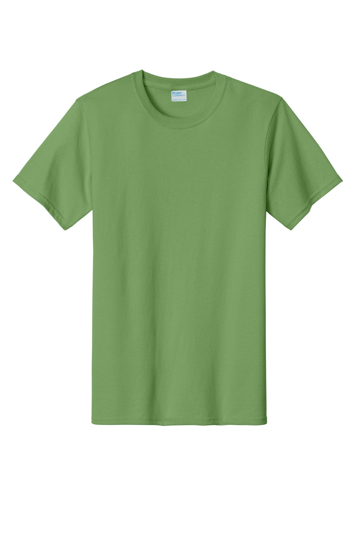 Custom Embroidered Port & Co T-Shirts  in Dill Green