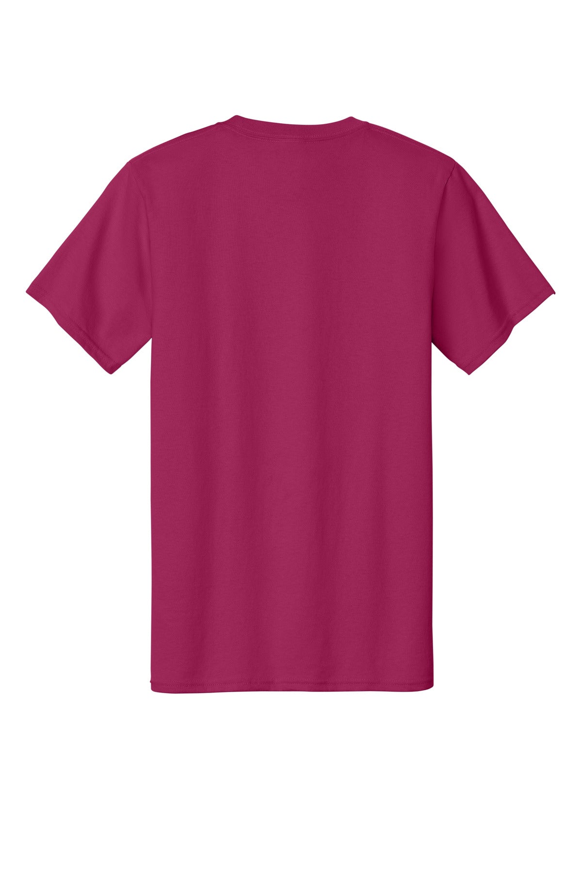 Custom Embroidered Port & Co T-Shirts  in Flush Pink