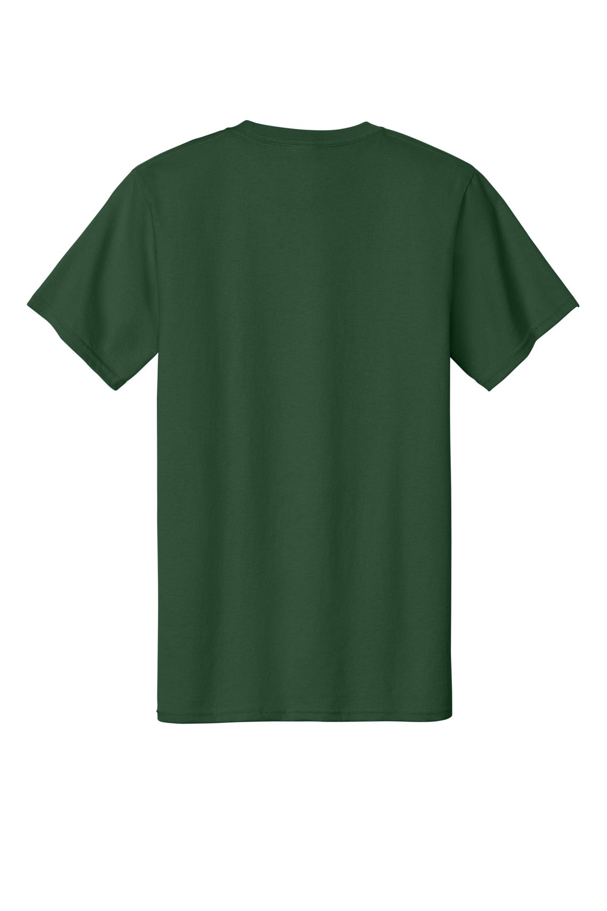 Custom Embroidered Port & Co T-Shirts  in Forest Green