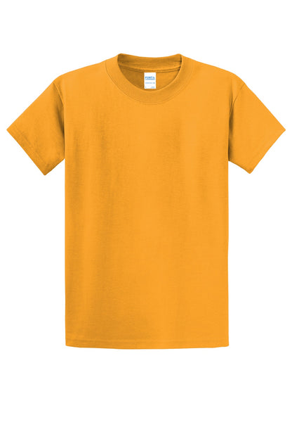 Custom Embroidered Port & Co T-Shirts  in Gold