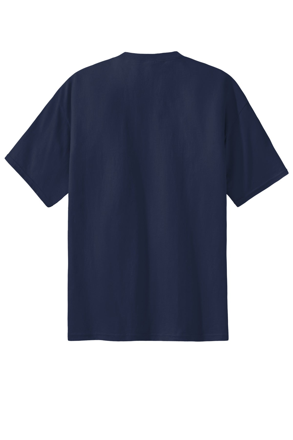 Custom Embroidered Port & Co T-Shirts  in Navy