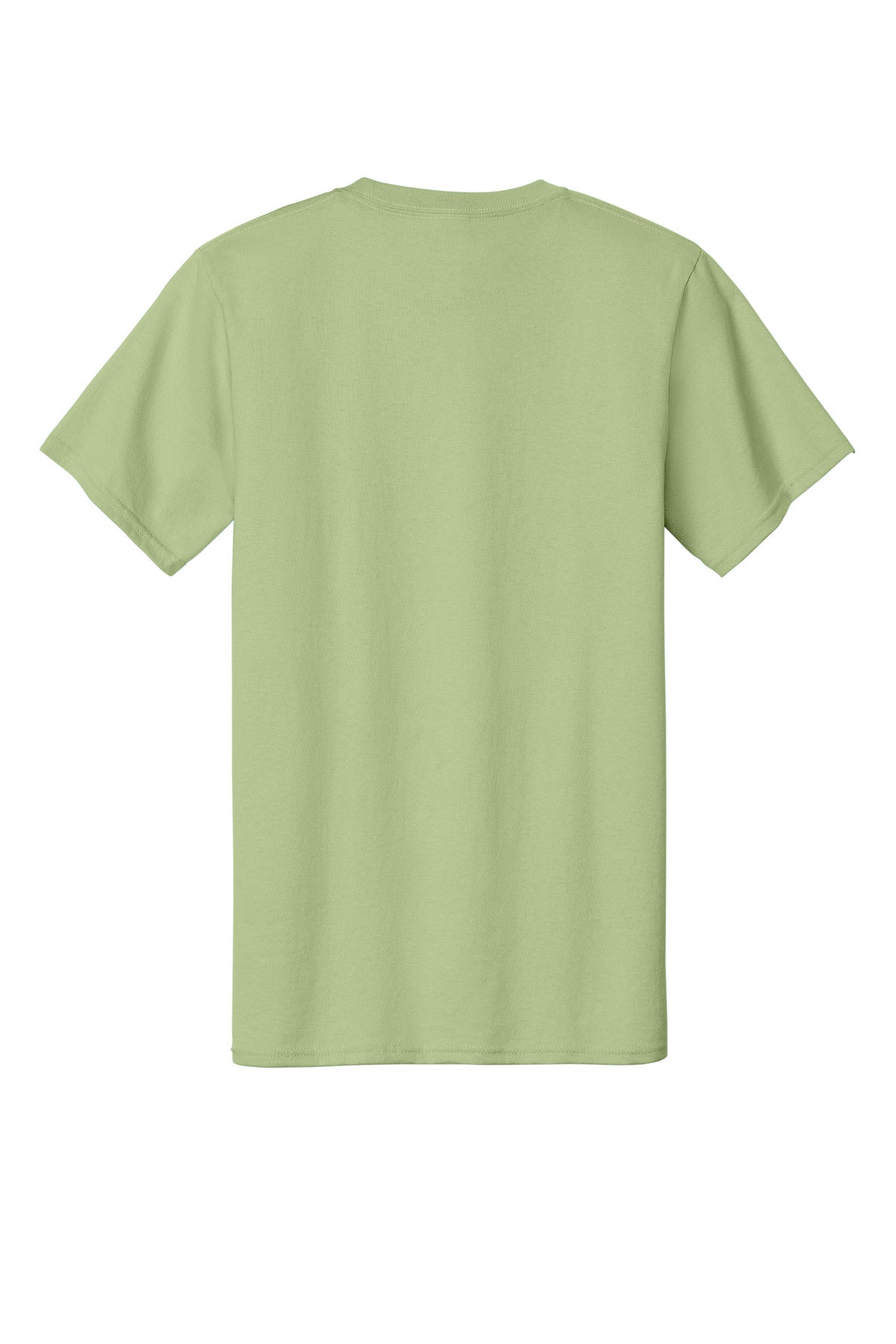 Custom Embroidered Port & Co T-Shirts  in Pistachio