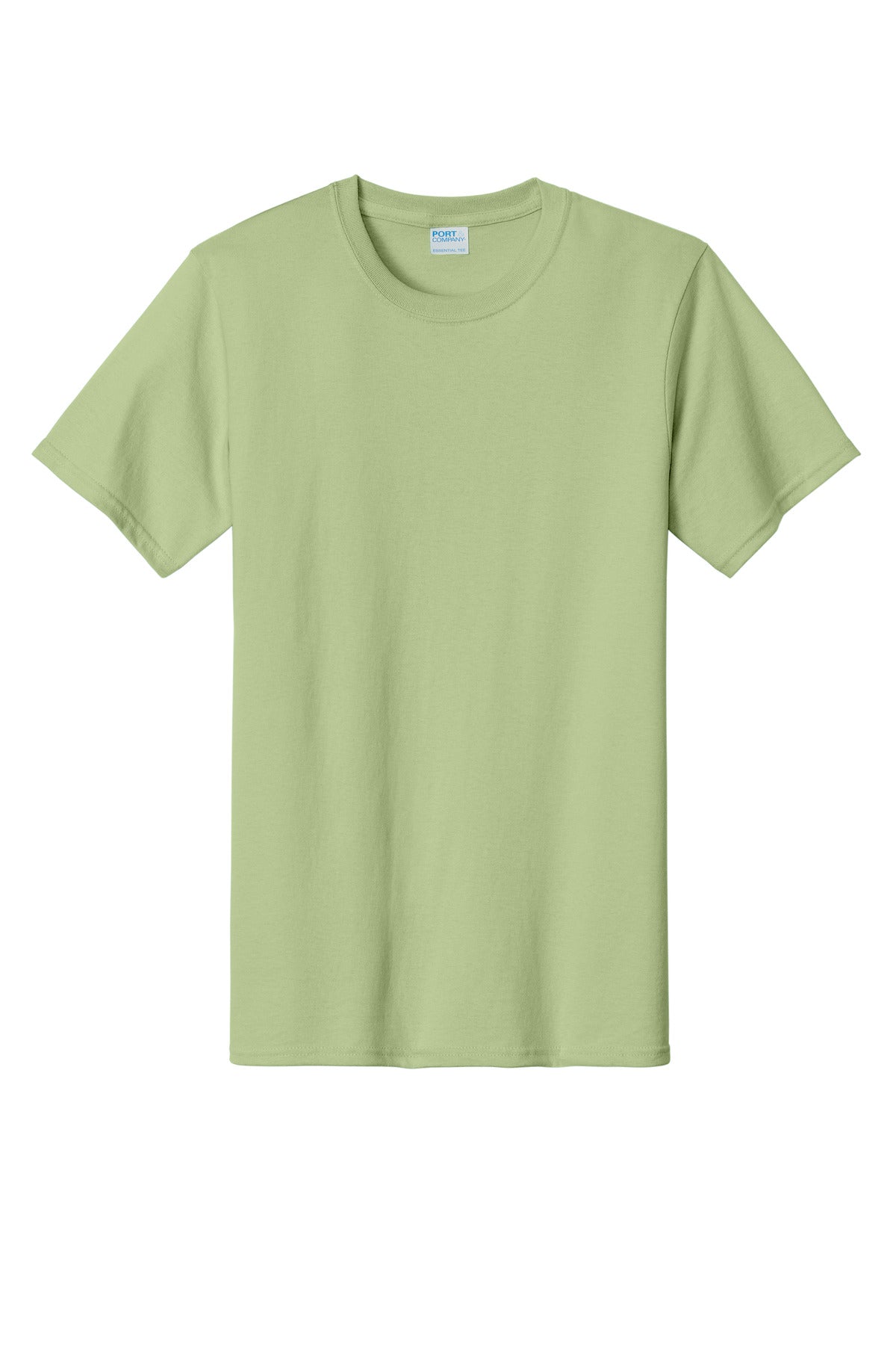 Custom Embroidered Port & Co T-Shirts  in Pistachio
