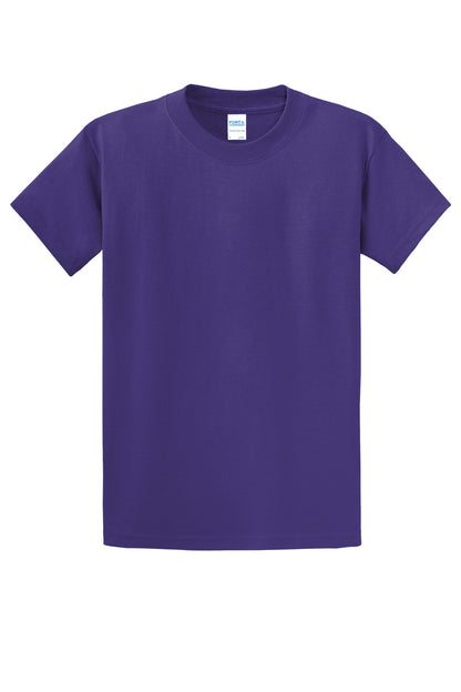 Custom Embroidered Port & Co T-Shirts  in Purple