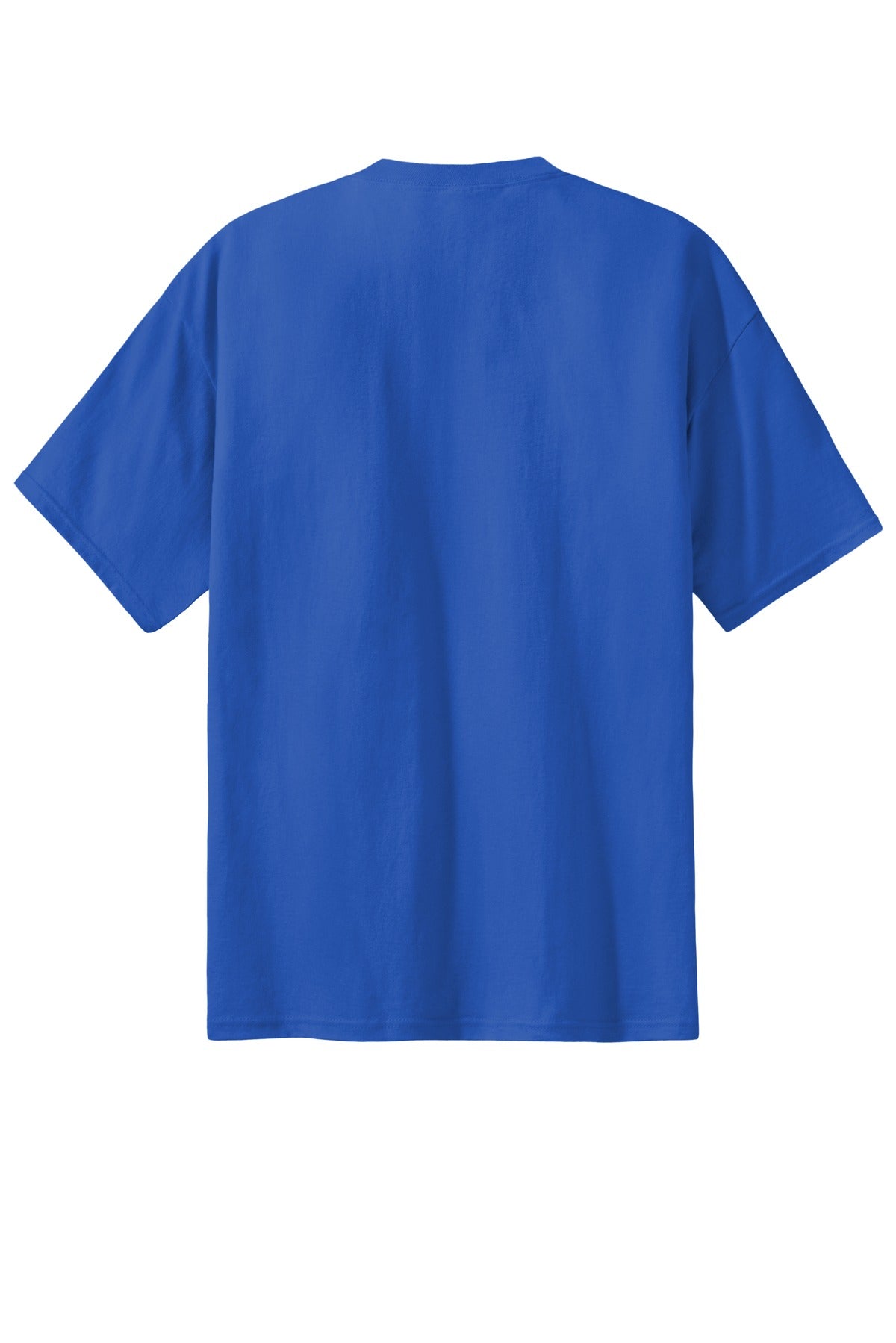 Custom Embroidered Port & Co T-Shirts  in Royal