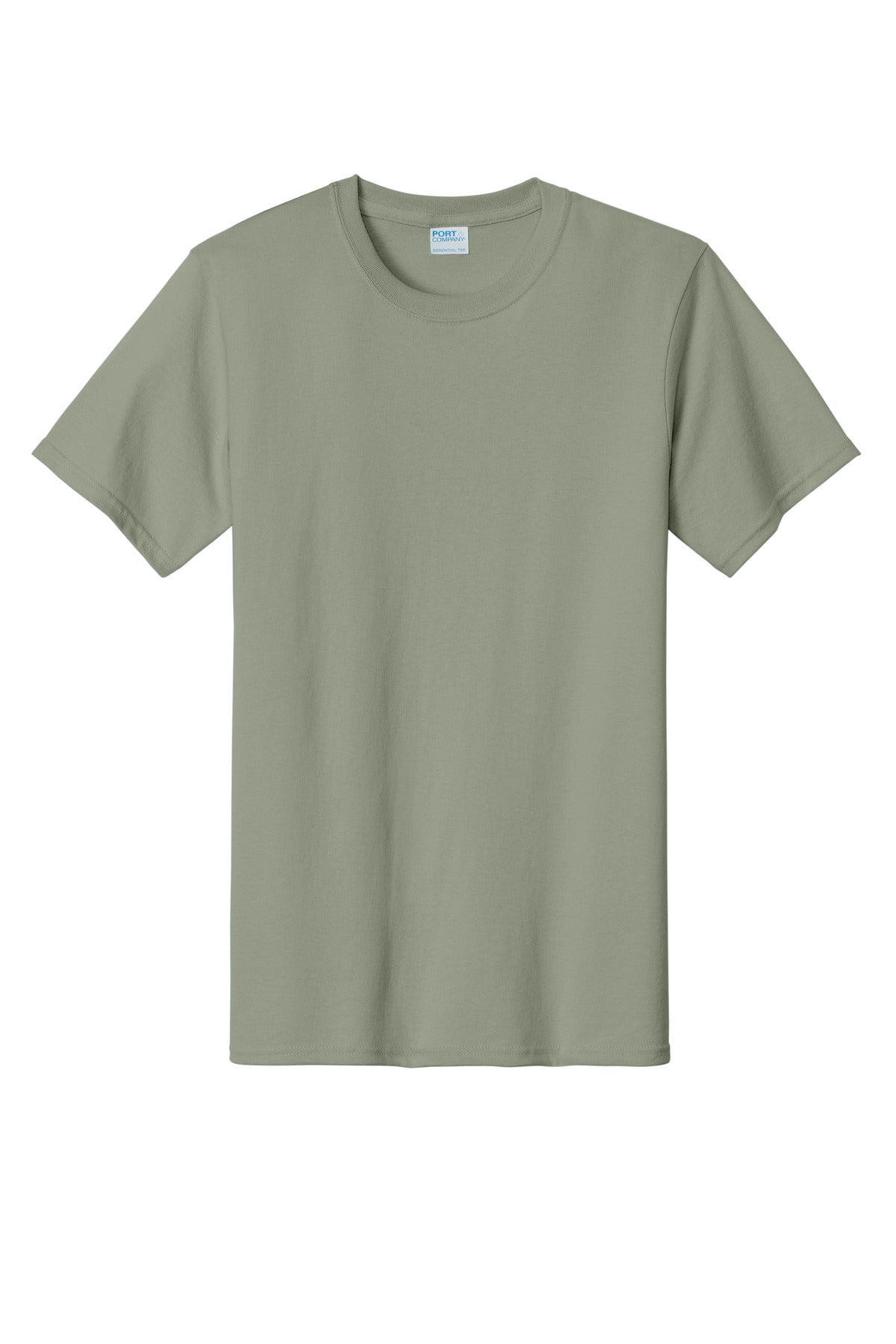 Custom Embroidered Port & Co T-Shirts  in Stonewashed Green