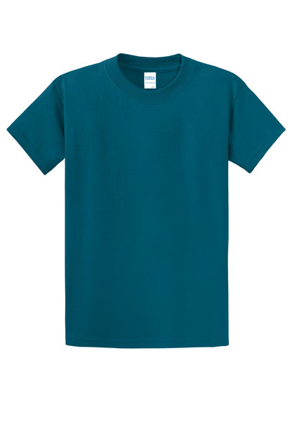 Custom Embroidered Port & Co T-Shirts  in Teal