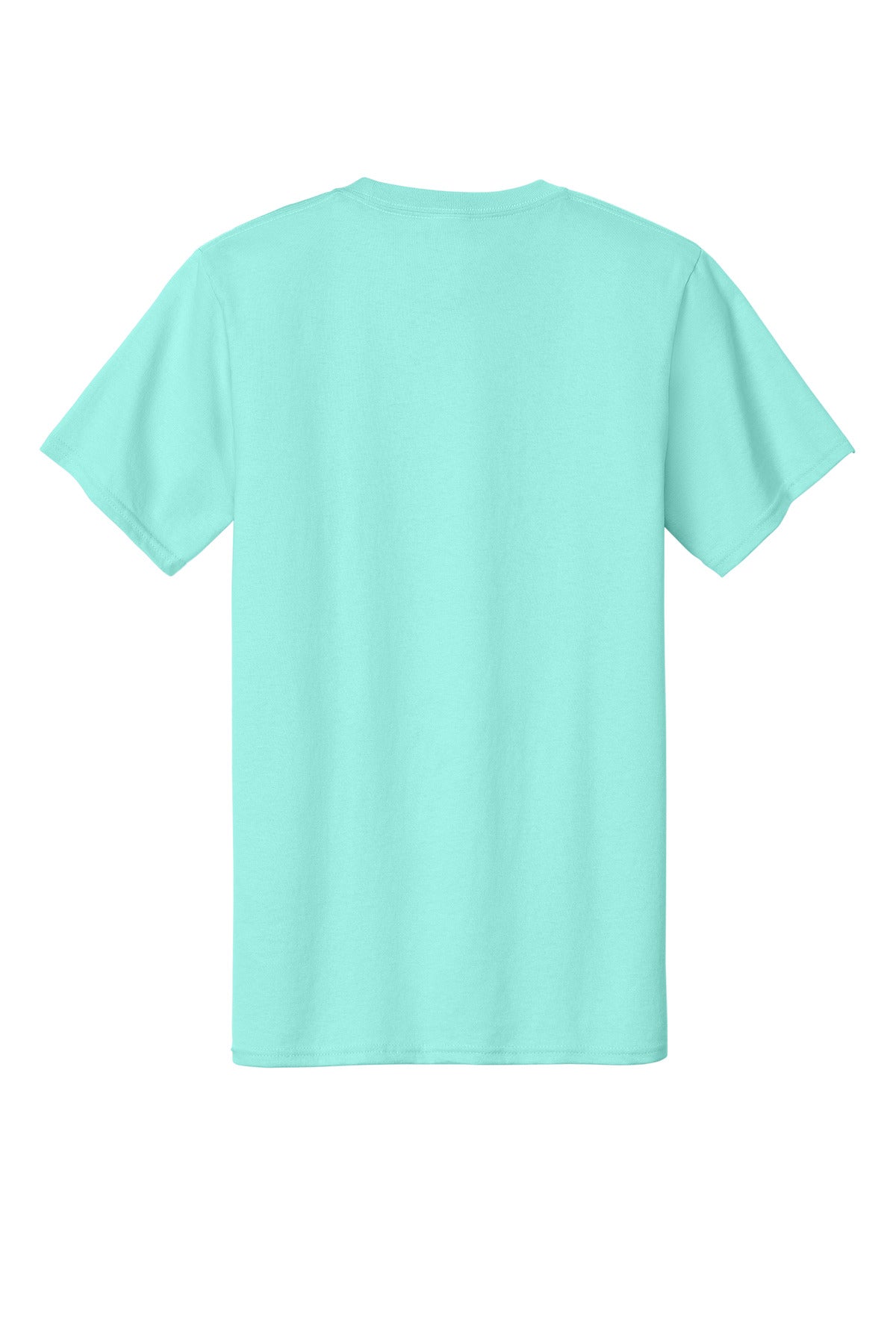 Custom Embroidered Port & Co T-Shirts  in True Celadon