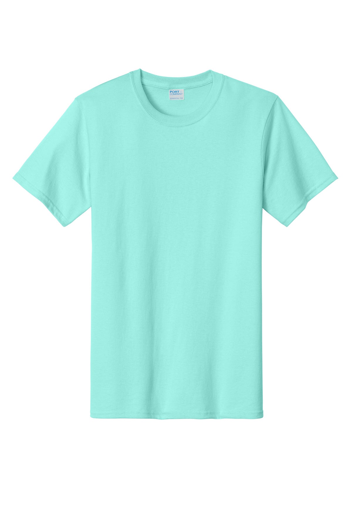 Custom Embroidered Port & Co T-Shirts  in True Celadon