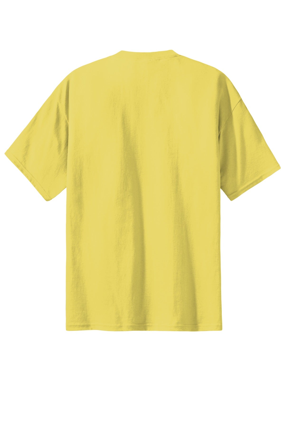 Custom Embroidered Port & Co T-Shirts  in Yellow