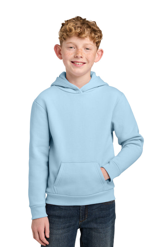Custom Embroidered Port & Co Sweatshirts/Fleece in Ice Blue