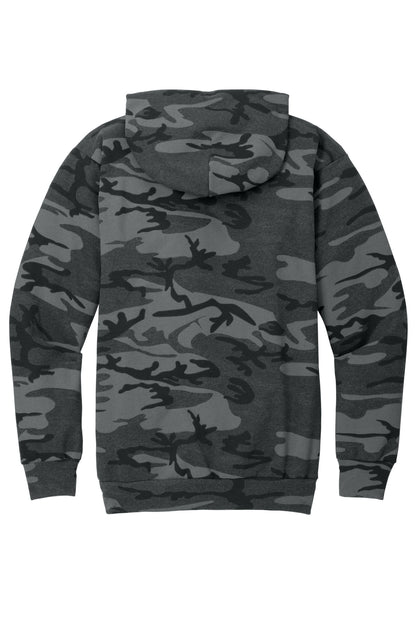 Port & Company Core Fleece Camo Pullover Hooded Sweatshirt. PC78HC