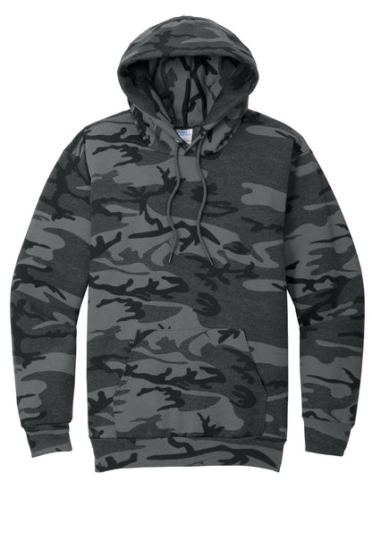 Port & Company Core Fleece Camo Pullover Hooded Sweatshirt. PC78HC