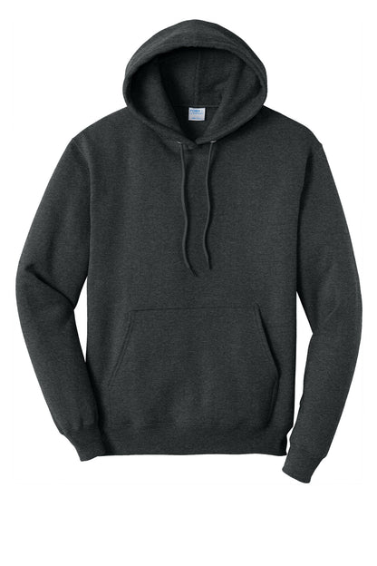 Custom Embroidered Port & Co Sweatshirts/Fleece in Black Heather