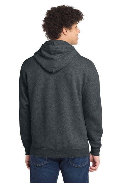 Custom Embroidered Port & Co Sweatshirts/Fleece in Dark Heather Grey