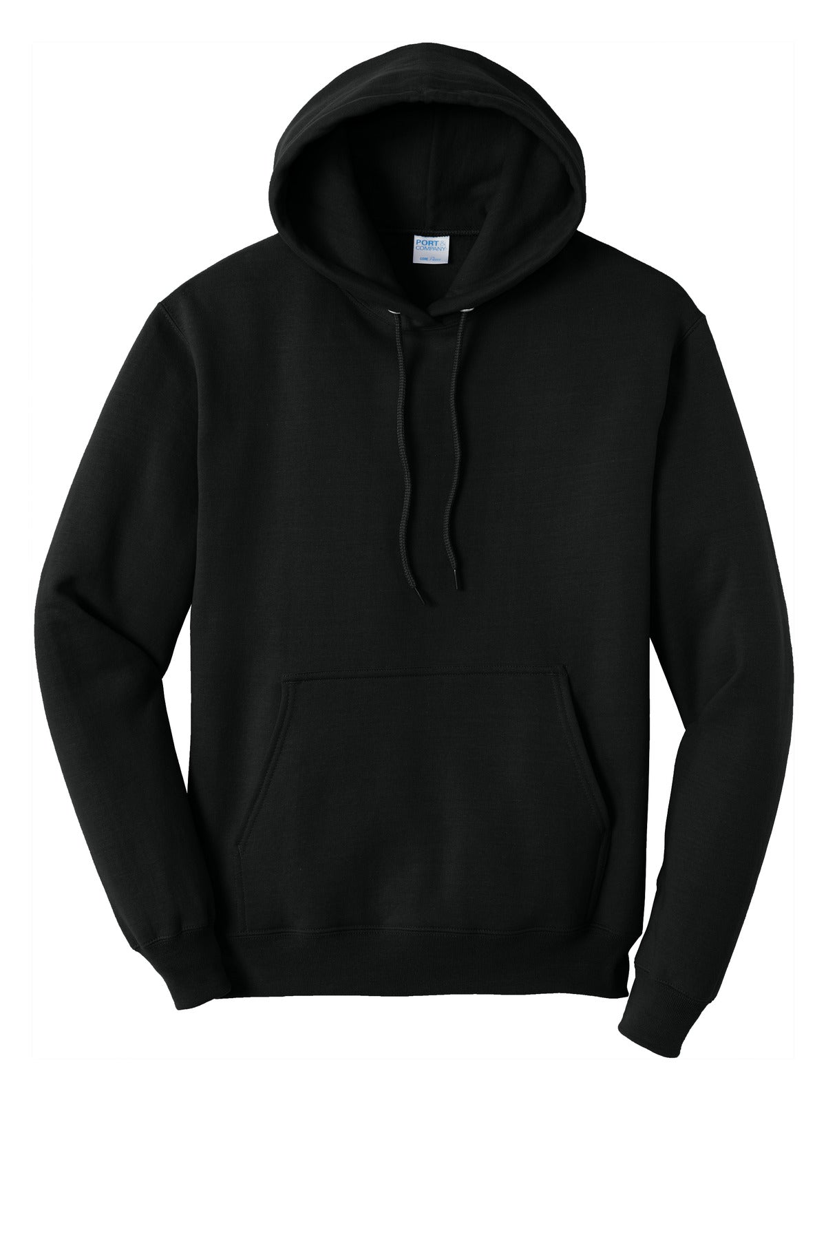Custom Embroidered Port & Co Sweatshirts/Fleece in Jet Black