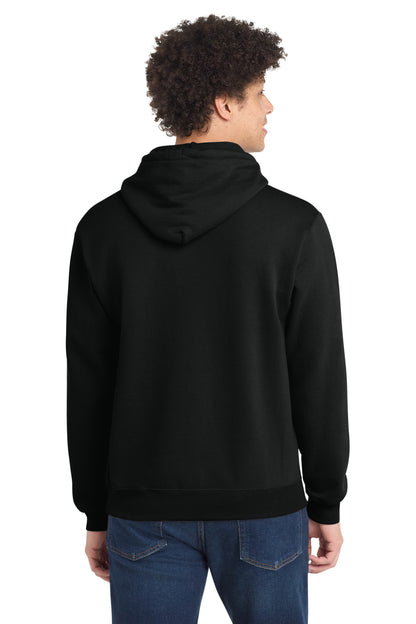 Custom Embroidered Port & Co Sweatshirts/Fleece in Jet Black