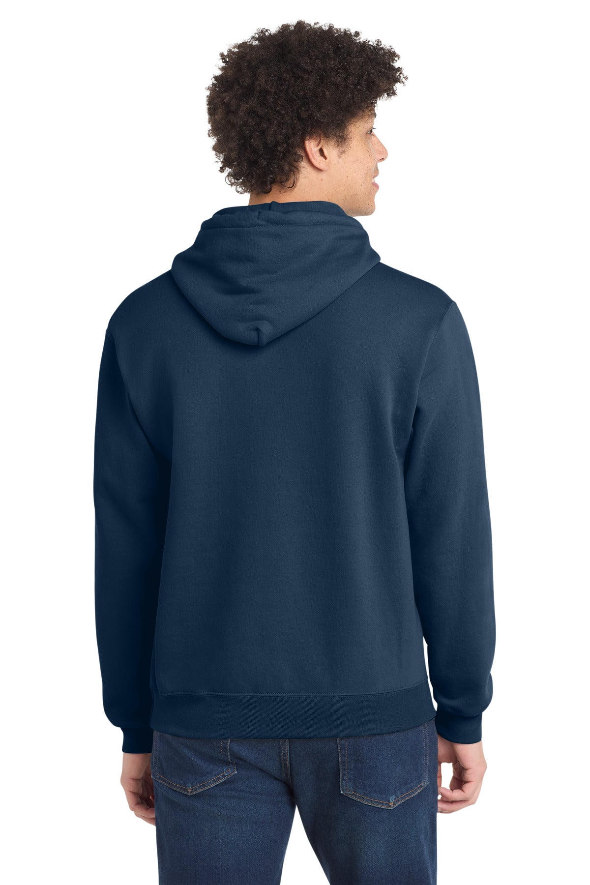 Custom Embroidered Port & Co Sweatshirts/Fleece in Navy