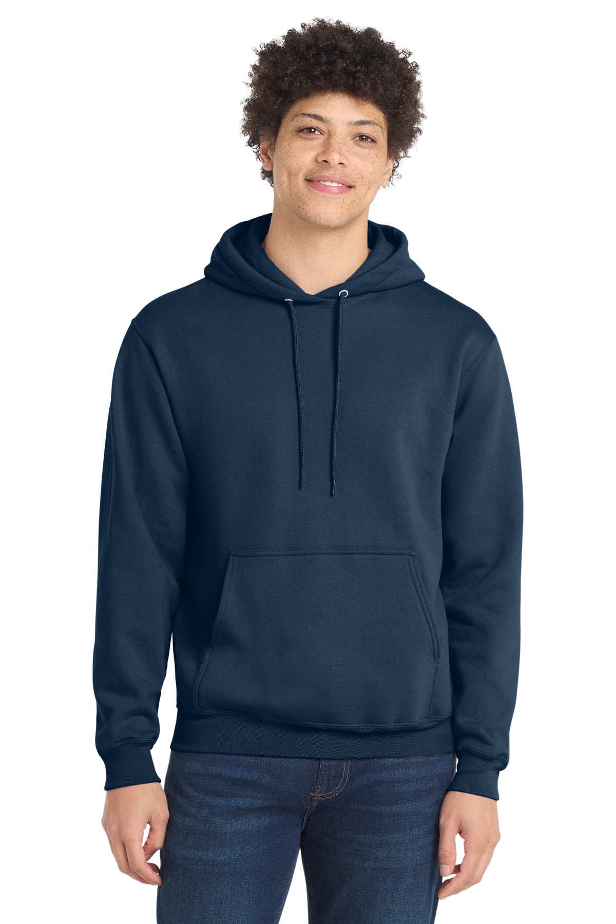 Custom Embroidered Port & Co Sweatshirts/Fleece in Navy