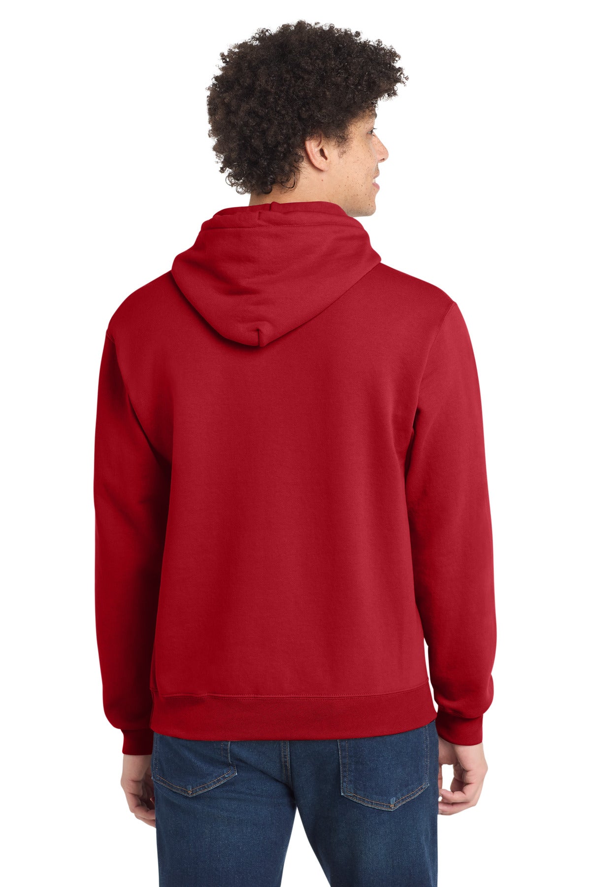 Custom Embroidered Port & Co Sweatshirts/Fleece in Red
