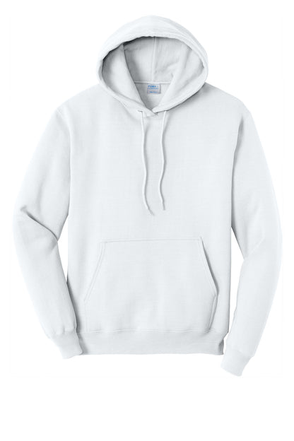 Custom Embroidered Port & Co Sweatshirts/Fleece in White