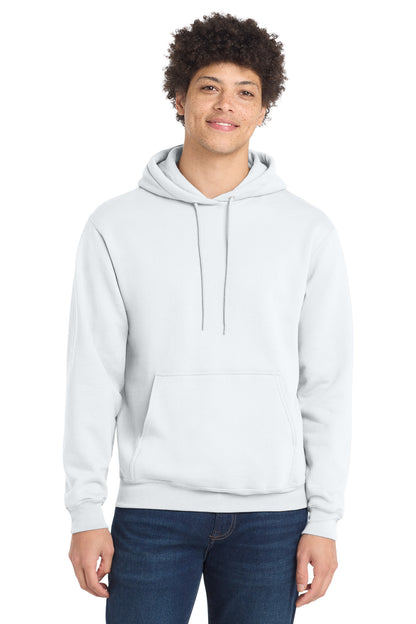 Custom Embroidered Port & Co Sweatshirts/Fleece in White