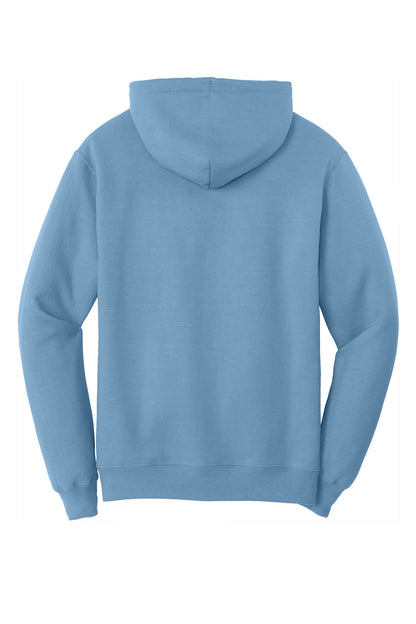 Port & Company - Core Fleece Pullover Hooded Sweatshirt. PC78H Tundra Blue