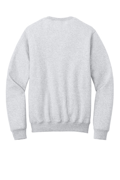 Custom Embroidered Port & Co Sweatshirts in Ash