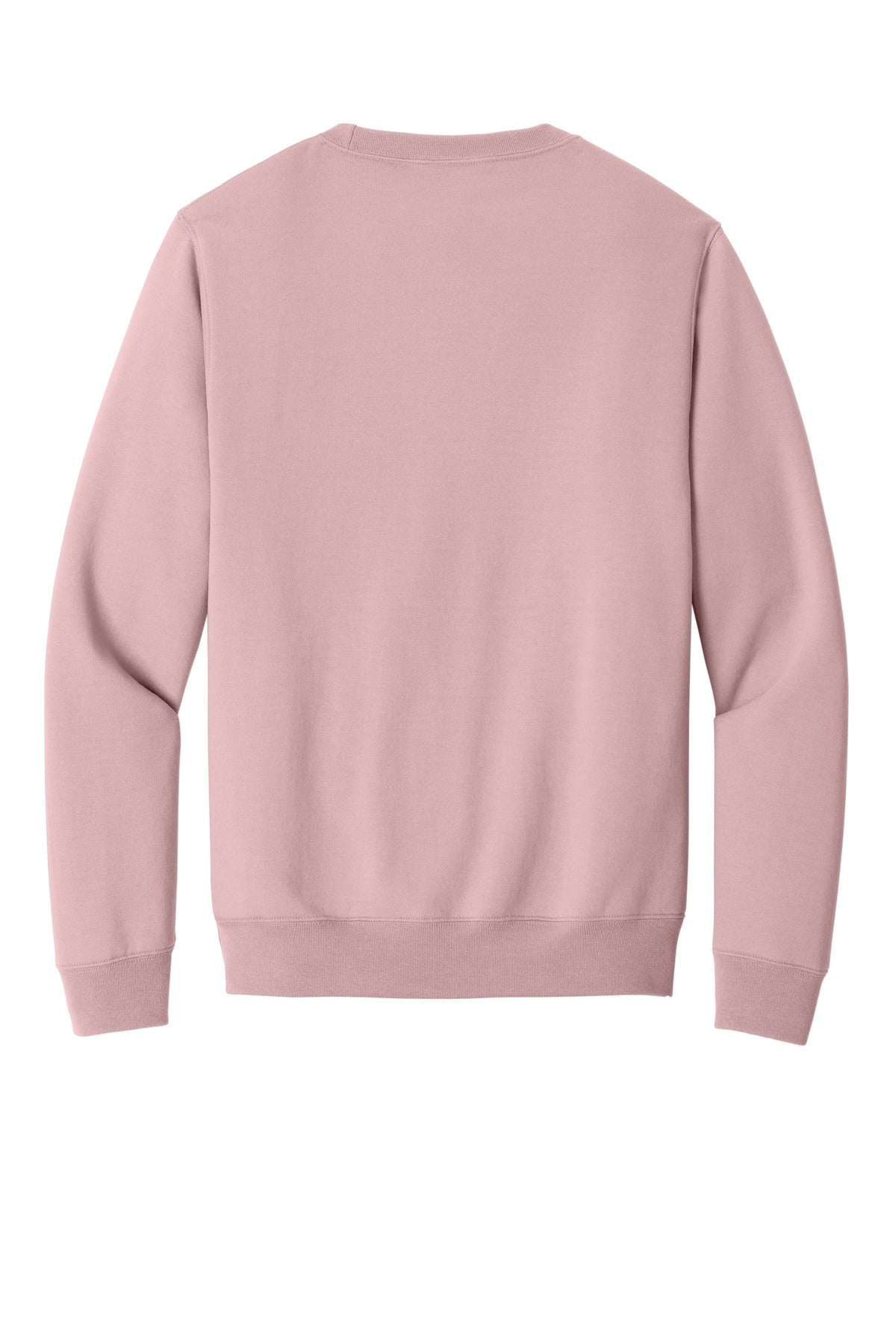 Custom Embroidered Port & Co Sweatshirts in Pale Blush