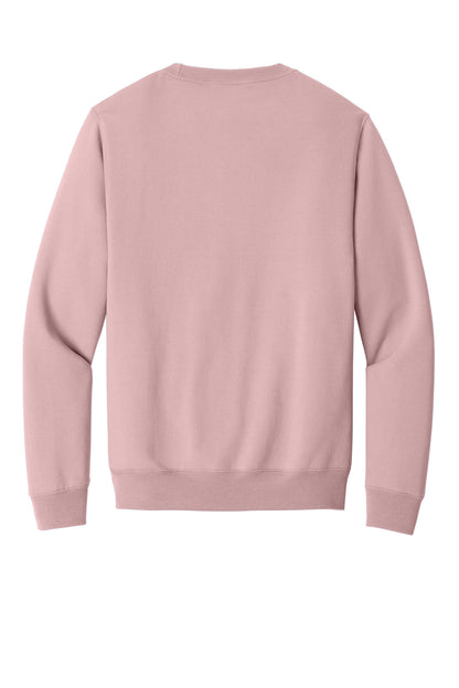 Custom Embroidered Port & Co Sweatshirts in Pale Blush