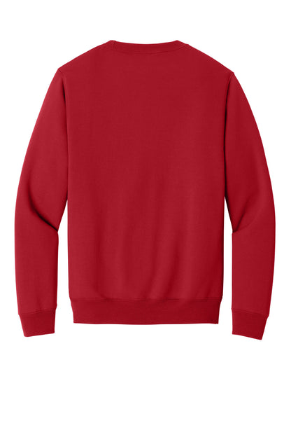 Custom Embroidered Port & Co Sweatshirts in Red