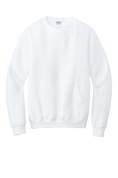Port & Company Core Fleece Crewneck Pocket Sweatshirt PC78PKT