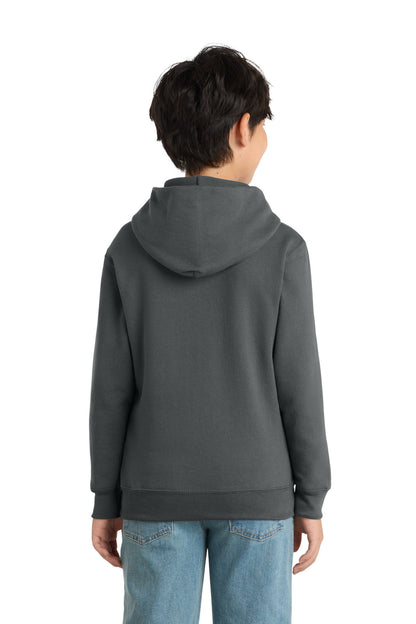 Custom Embroidered Port & Co Sweatshirts/Fleece in Charcoal