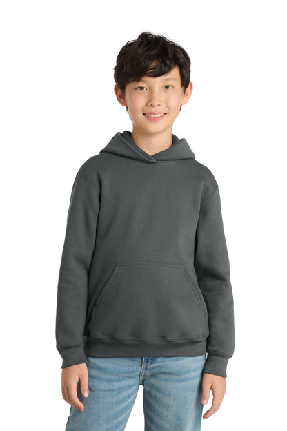 Custom Embroidered Port & Co Sweatshirts/Fleece in Charcoal
