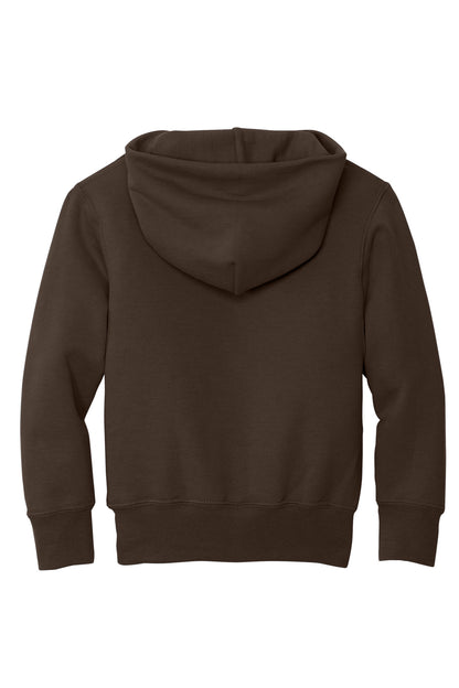 Custom Embroidered Port & Co Sweatshirts/Fleece in Dark Chocolate Brown