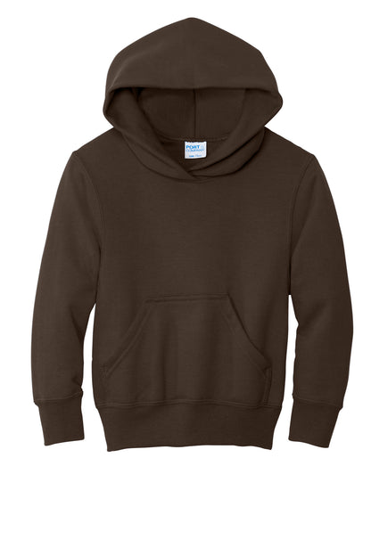 Custom Embroidered Port & Co Sweatshirts/Fleece in Dark Chocolate Brown