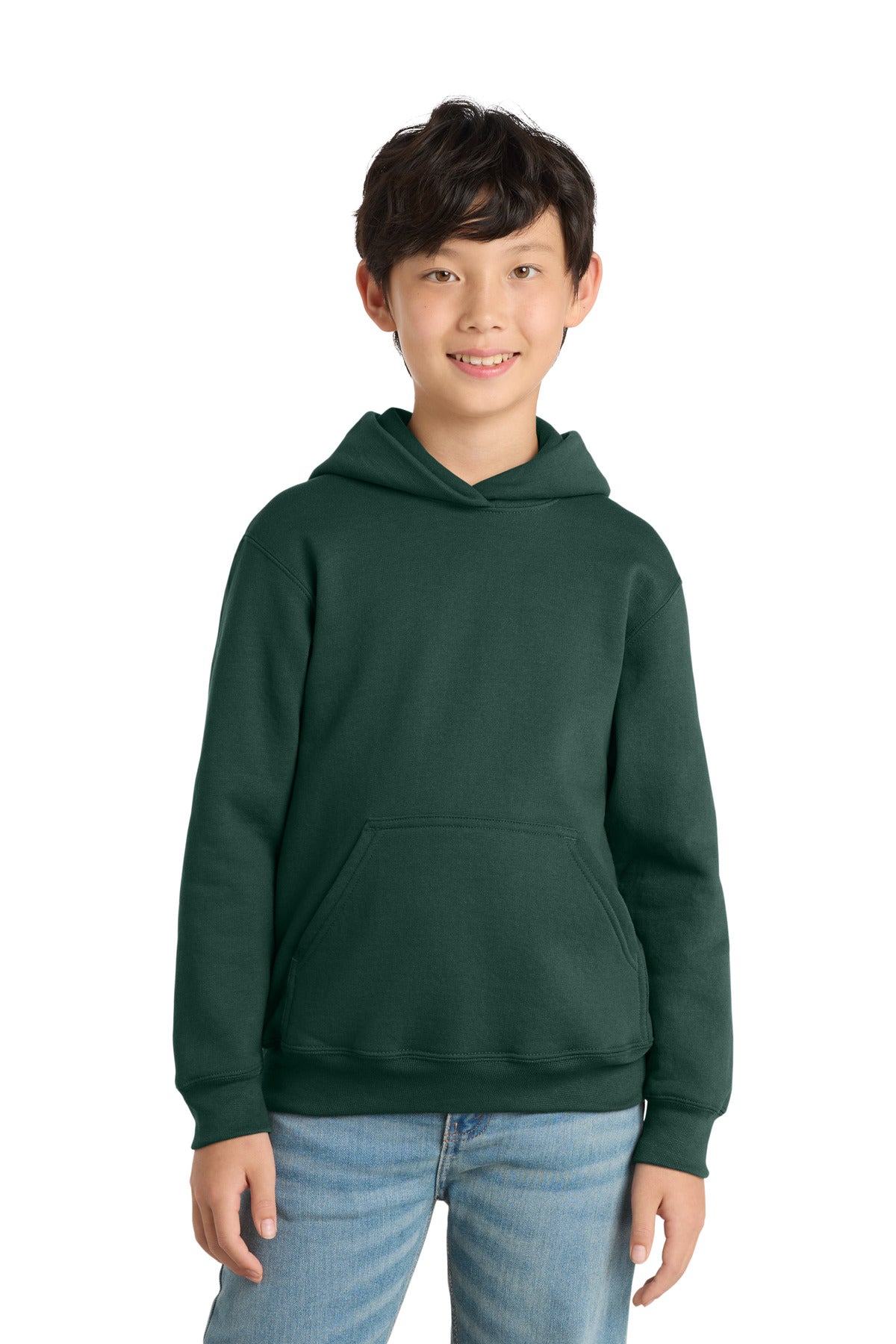 Custom Embroidered Port & Co Sweatshirts/Fleece in Dark Green