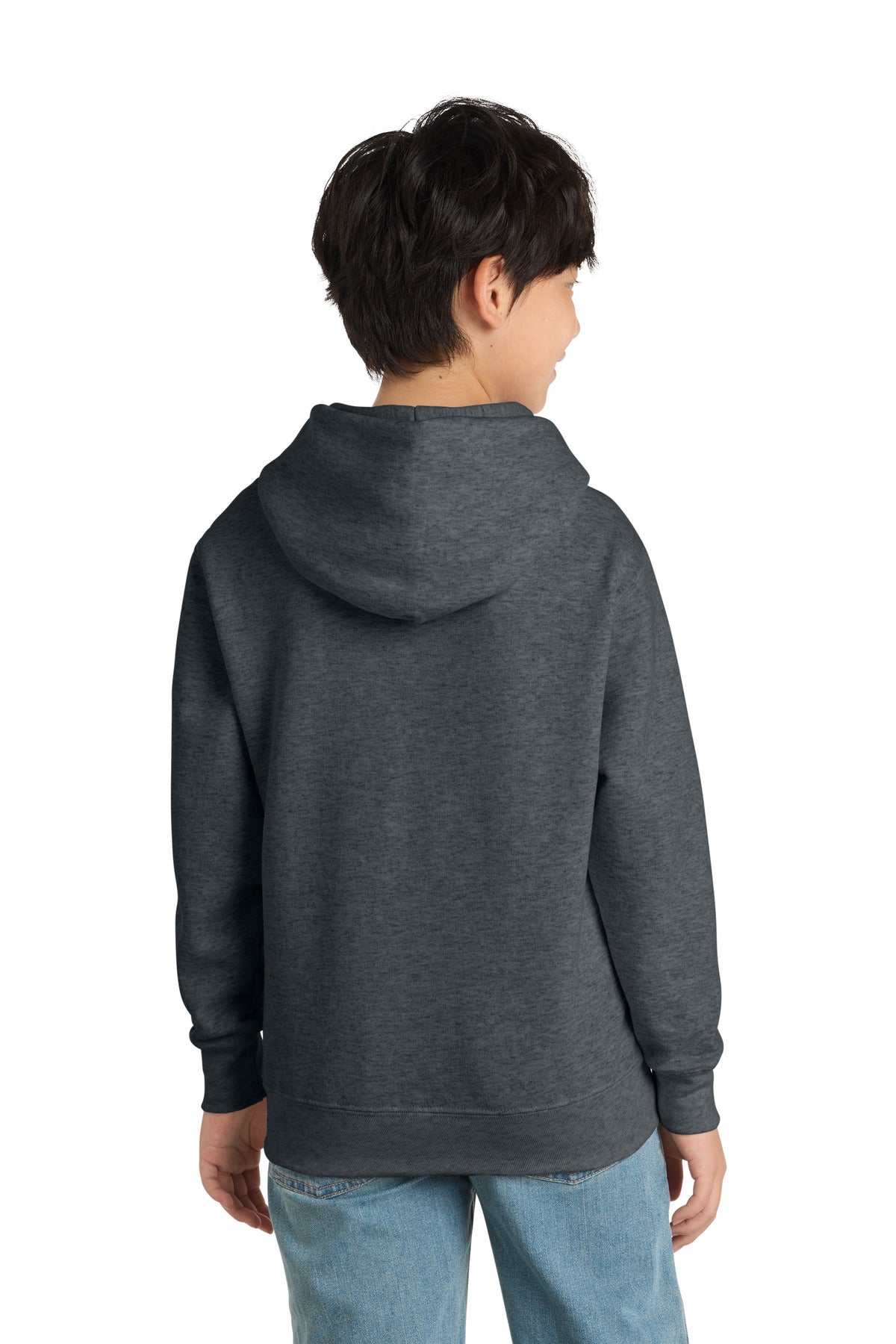 Custom Embroidered Port & Co Sweatshirts/Fleece in Dark Heather Grey