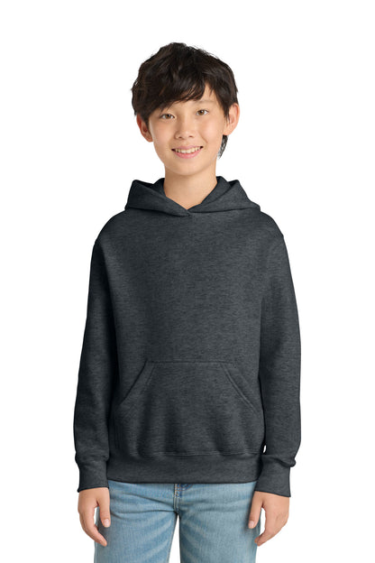 Custom Embroidered Port & Co Sweatshirts/Fleece in Dark Heather Grey