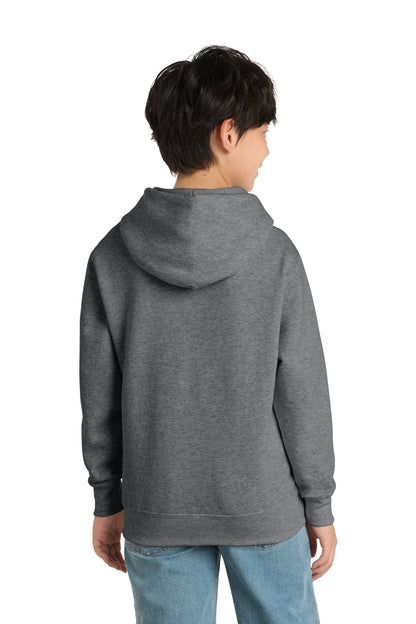 Custom Embroidered Port & Co Sweatshirts/Fleece in Graphite Heather