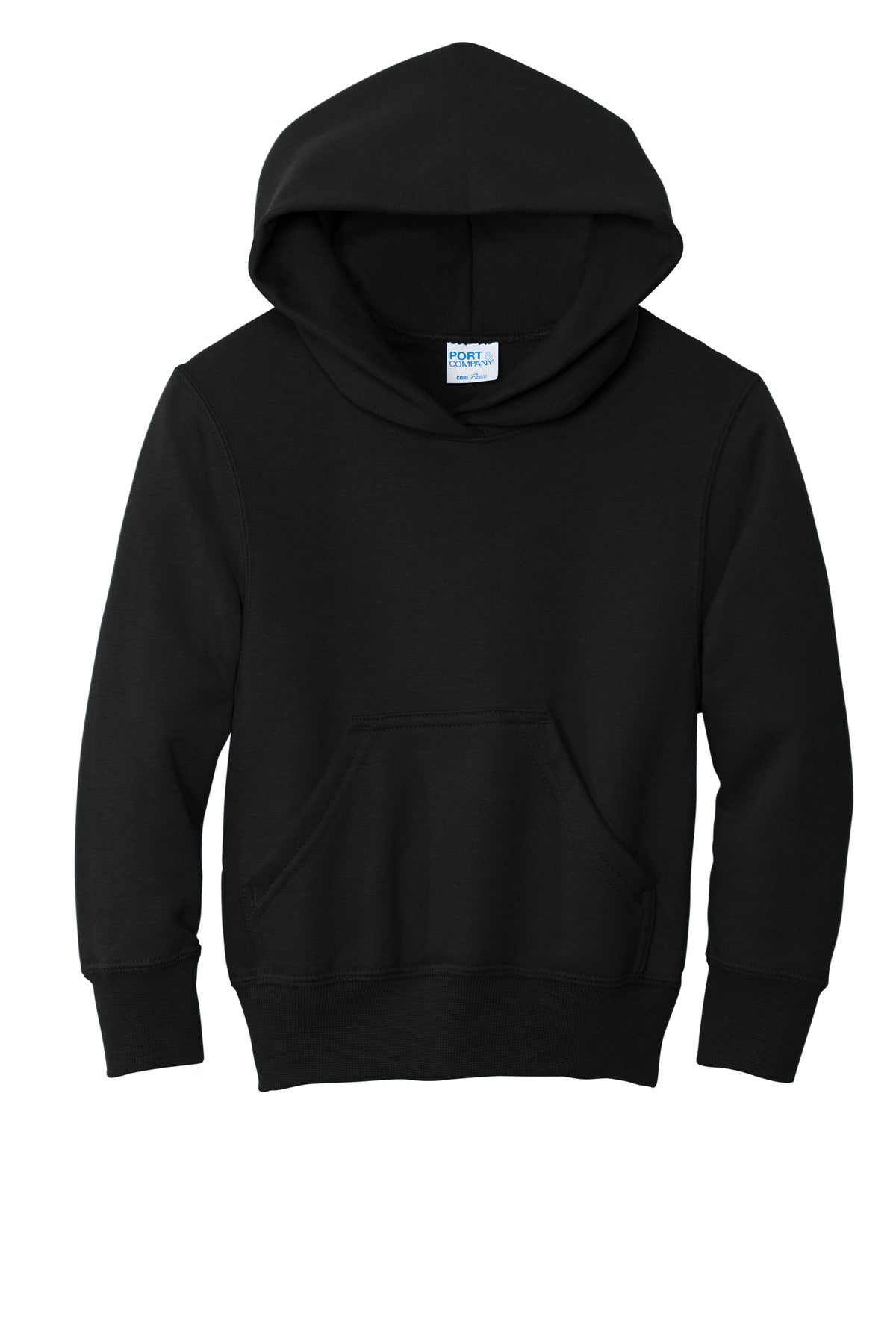 Custom Embroidered Port & Co Sweatshirts/Fleece in Jet Black